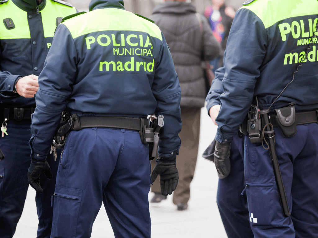 Madrid policemen