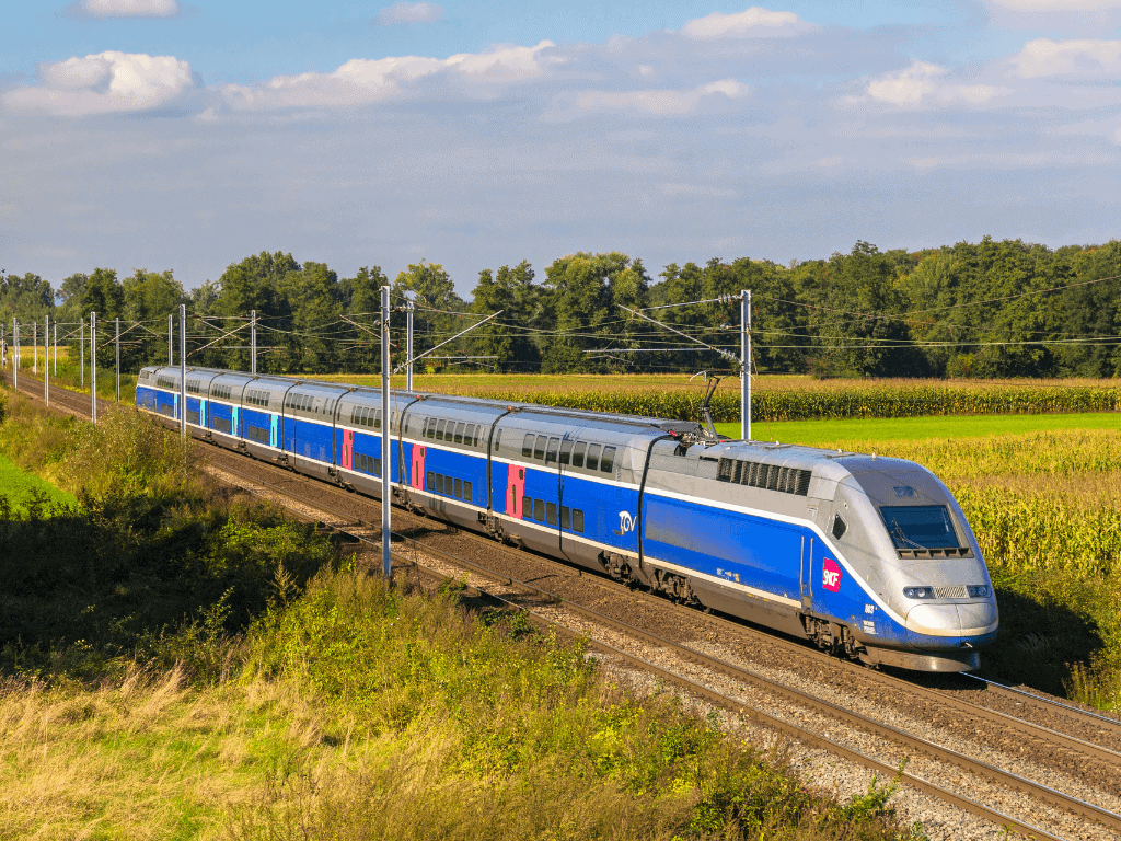 SNCF TGV from Strasbourg to Paris